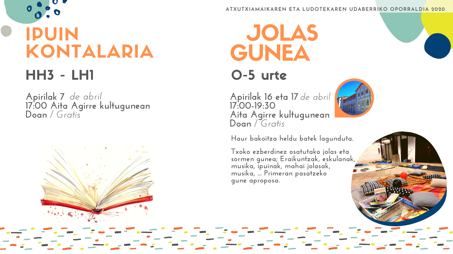 jolasgunea eta ipuin kontalaria