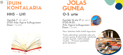 jolasgunea eta ipuin kontalaria