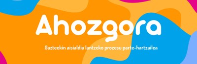 AHOZGORA metodologia eskuragarri dago
