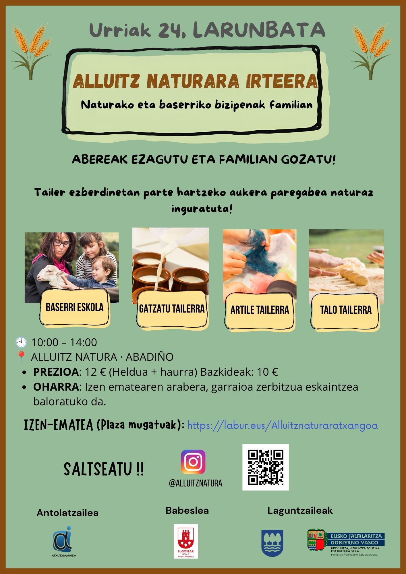 Alluitz Naturara irteera!