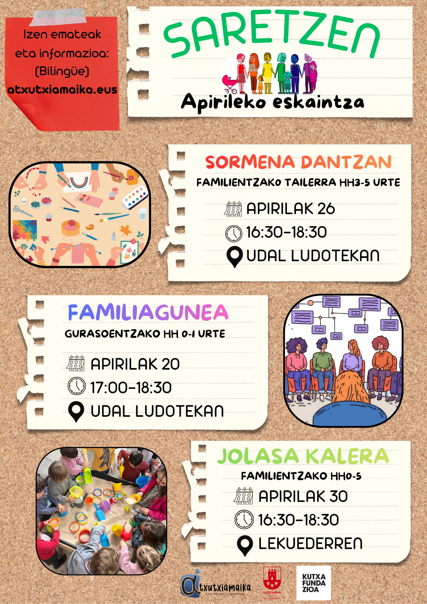 Apirileko eskaintza martxan da!