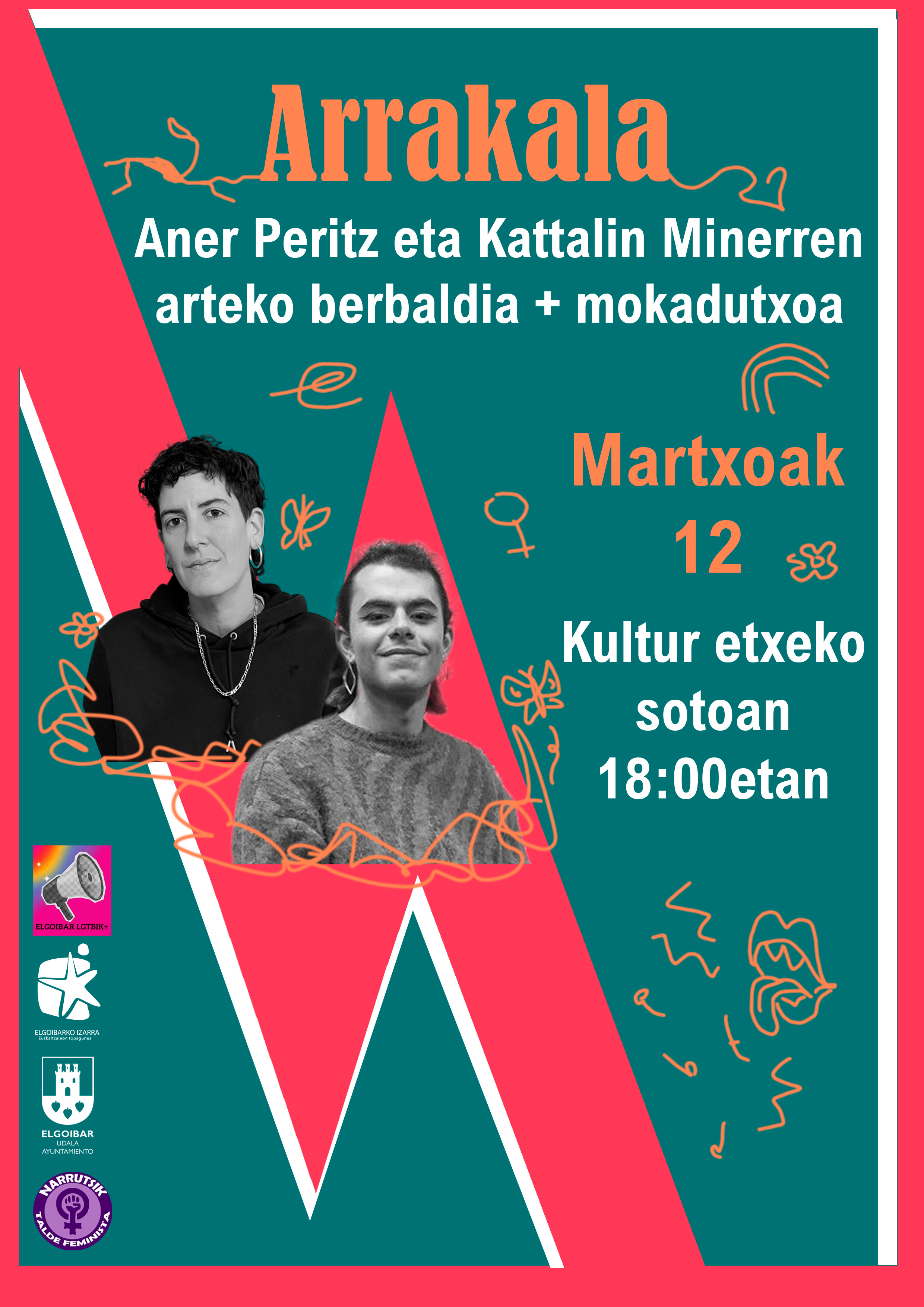 Arrakala: Kattalin Miner eta Aner Peritzen arteko berbaldia