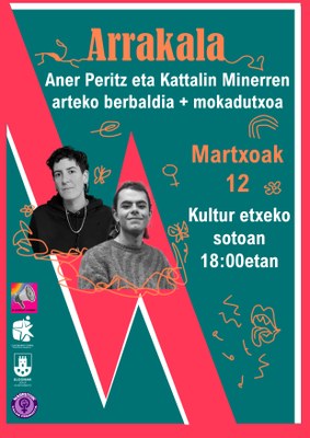 Arrakala: Kattalin Miner eta Aner Peritzen arteko berbaldia