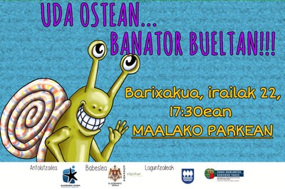 Badator berriz ere Kiribil! Barixakuan 17:30ean Maalako parkean izango da!