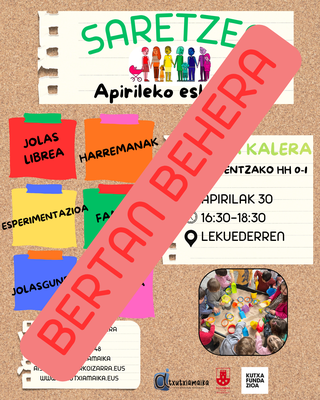 Biharko Jolasa Kalera bertan behera geratu da