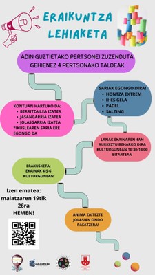 ERAIKUNTZA LEHIAKETA