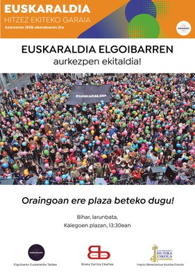 EUSKARALDIA egitera goaz! 