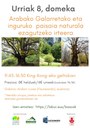 Galarretako eta inguruko paisaia naturala ezagutzeko irteera