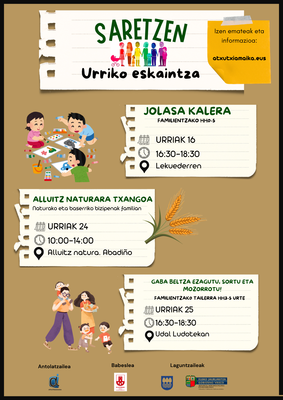  Hortxe duzue urriko eskaintza! 