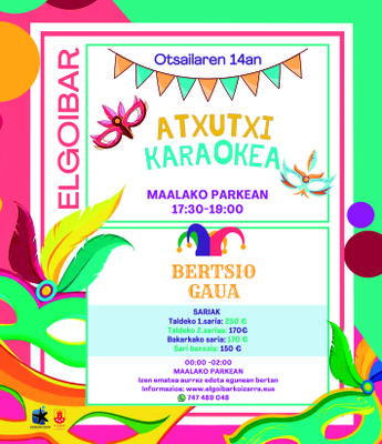  Inauterietako programa antolatu dugu