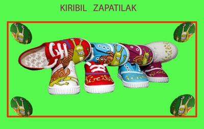  Kiribilen zapatilak