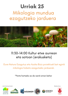 MIKOLOGIA MUNDUA EZAGUTZEKO JARDUERA