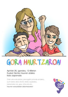 Oinherriren manifestua: #GORA HAURTZAROA!!!