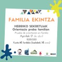 Orientazio proba familientzako