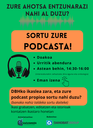 Sortu zure podcasta, DBHkoentzako ikastaroa