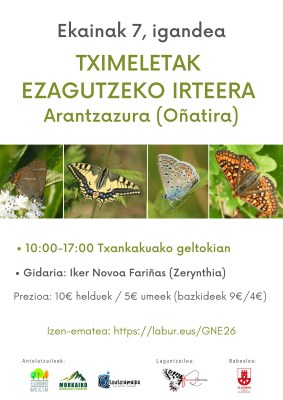  Tximeletak ezagutzera irteera, Arantzazura