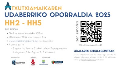 Udaberriko eskaintzan izena emateko epea zabalik da