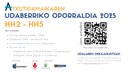 Udaberriko eskaintzan izena emateko epea zabalik da