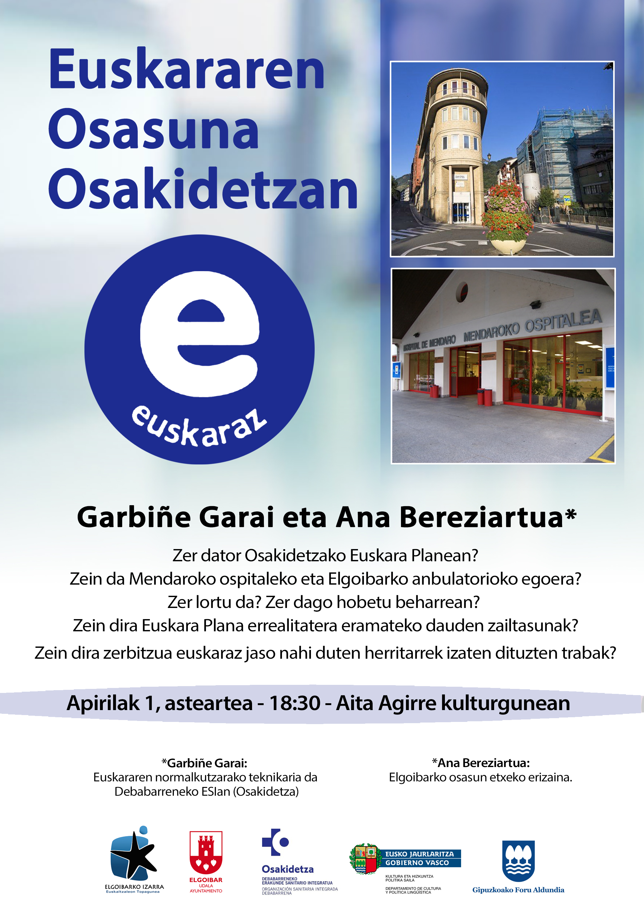 Zein da euskararen osasuna Osakidetzan? 